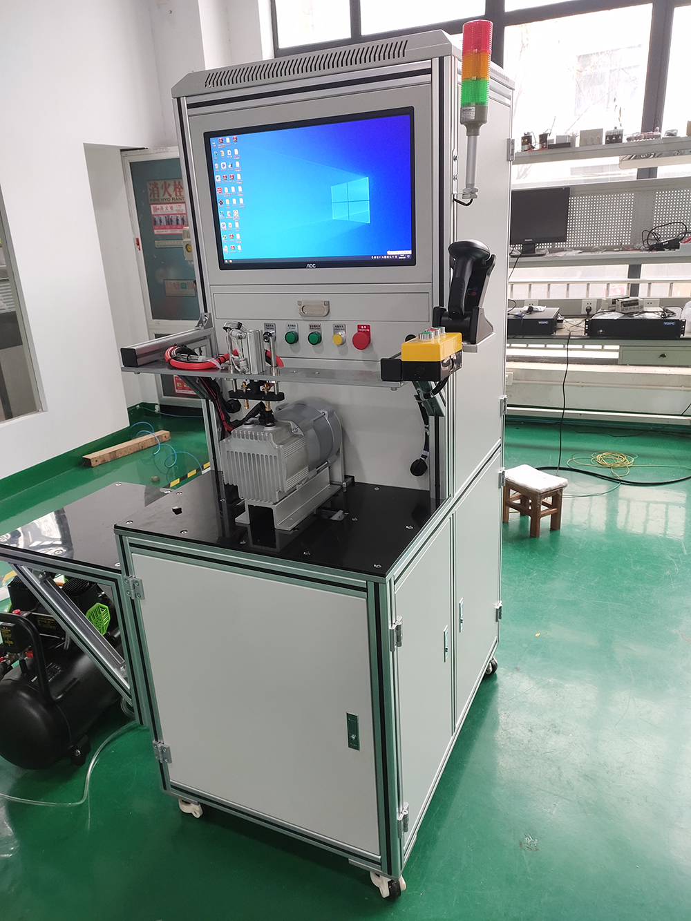 电机空载测试台系统设置界面介绍