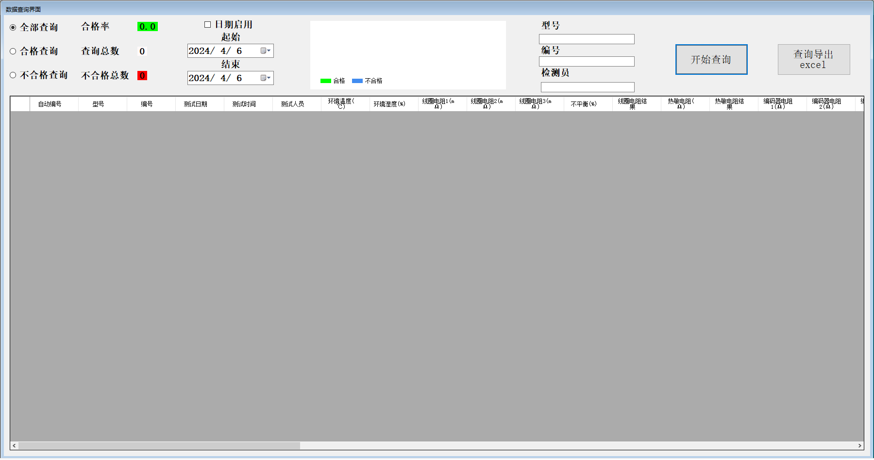 电机测试系统如何查询本地数据？