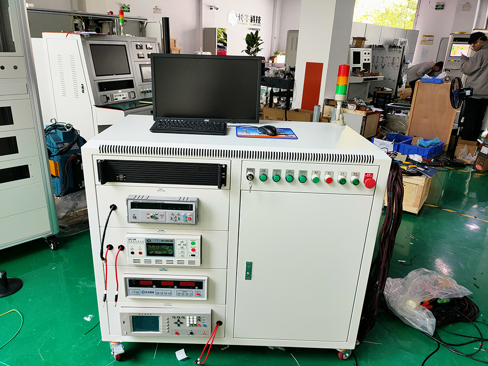 电机定子性能测试系统的测试界面